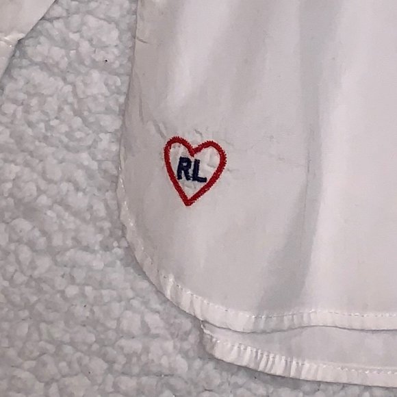 NWT Polo Ralph Lauren Girls Embroidered Shirt 5/5T - Picture 4 of 4
